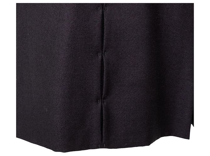 T-shirt in misto lana Jil Sander blu navy - vista 5