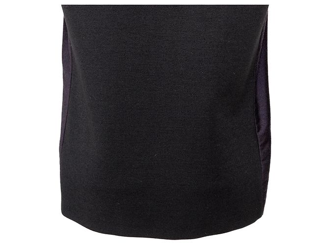T-shirt in misto lana Jil Sander blu navy - vista 7