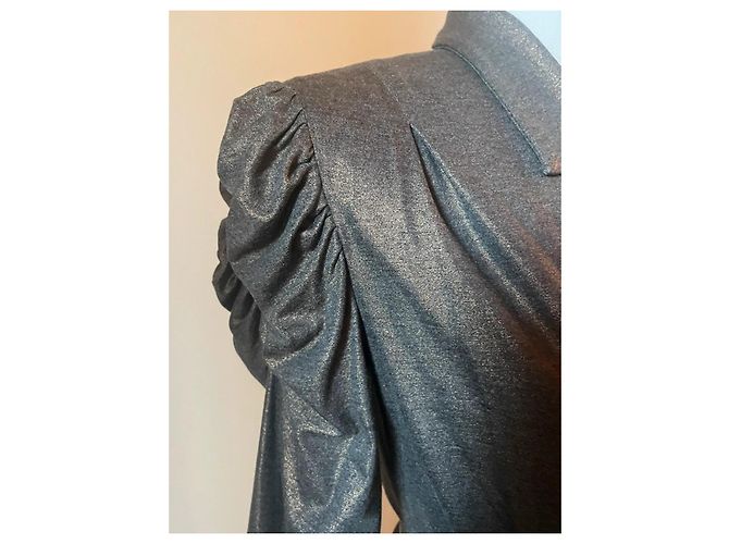 Autre Marque Espléndido blazer bronce ALICE SAN DIEGO Talla S nuevo - vista 10