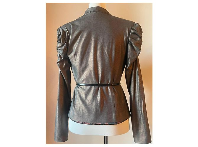 Autre Marque Espléndido blazer bronce ALICE SAN DIEGO Talla S nuevo - vista 2