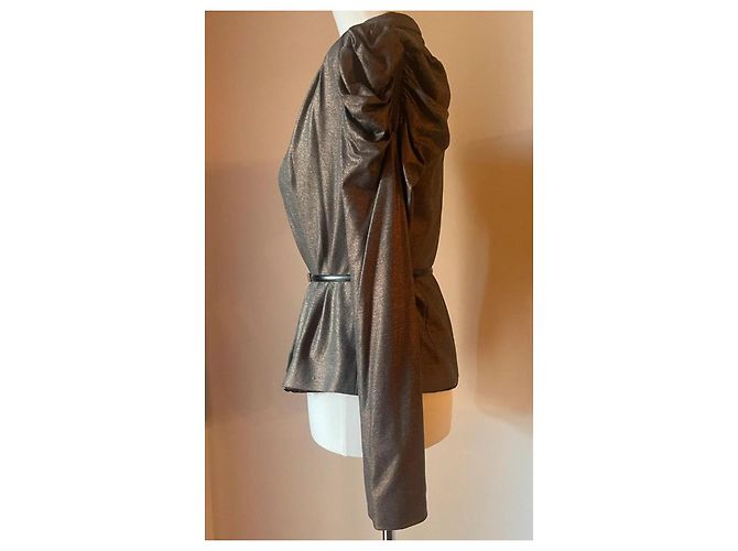 Autre Marque Espléndido blazer bronce ALICE SAN DIEGO Talla S nuevo - vista 5