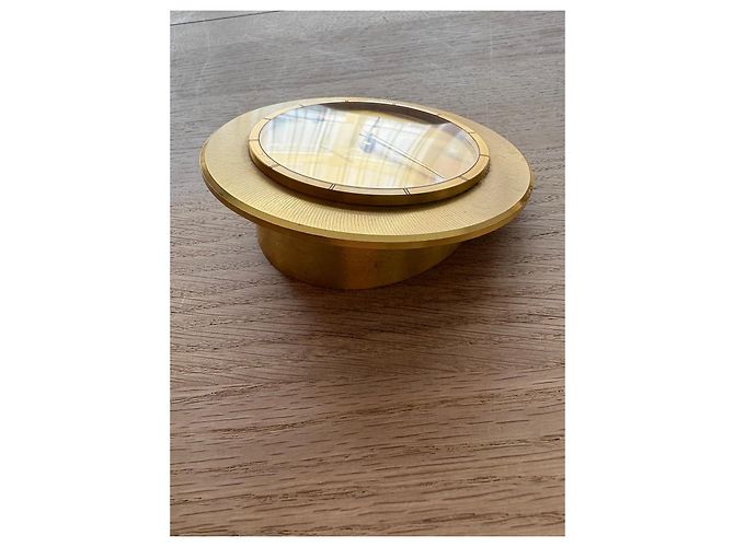 Relógio de mesa Jaeger Lecoultre Ouro/lata Dourado - vista 2