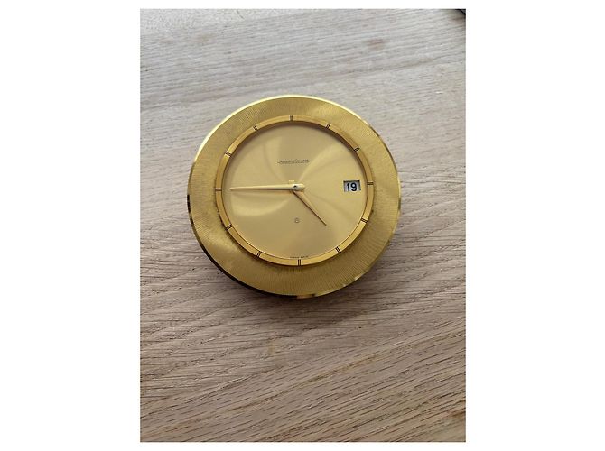 Relógio de mesa Jaeger Lecoultre Ouro/lata Dourado - vista 5