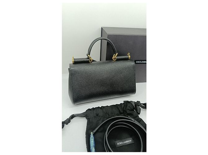 Borsa Dolce & Gabbana Sicily nera Nero - vista 10