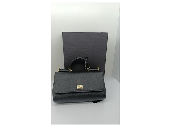 Borsa Dolce & Gabbana Sicily nera Nero - vista 2