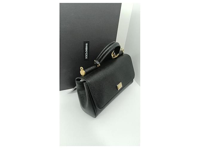 Borsa Dolce & Gabbana Sicily nera Nero - vista 4