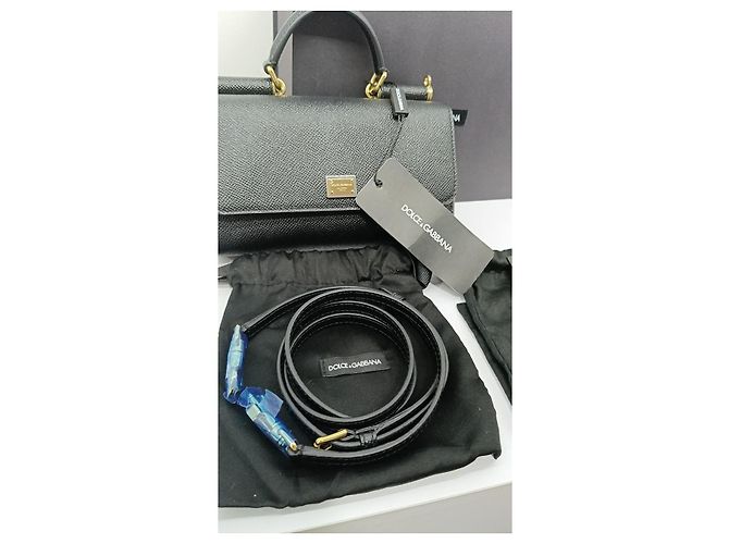 Borsa Dolce & Gabbana Sicily nera Nero - vista 9