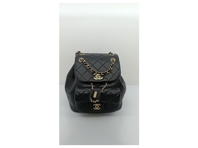 Chanel Zaino Gabrielle Urban spirit Nero - vista 2