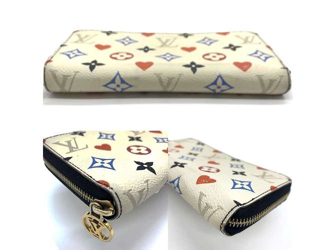 Cartera Zippy Monograma Multicolor Louis Vuitton Blanco - vista 3