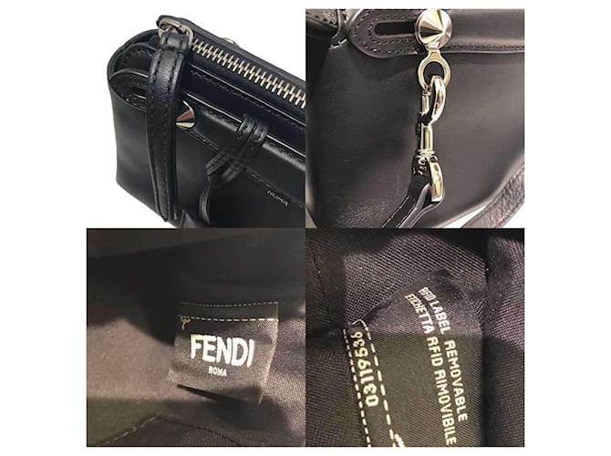 Fendi By The Way Mini Borsa Nero - vista 8