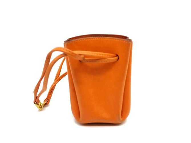 Hermès Pochette Hermes Vespa in Arancione - vista 2