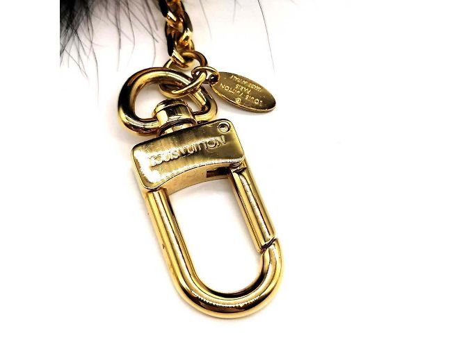 Charm per borsa in pelliccia morbida Louis Vuitton - vista 7