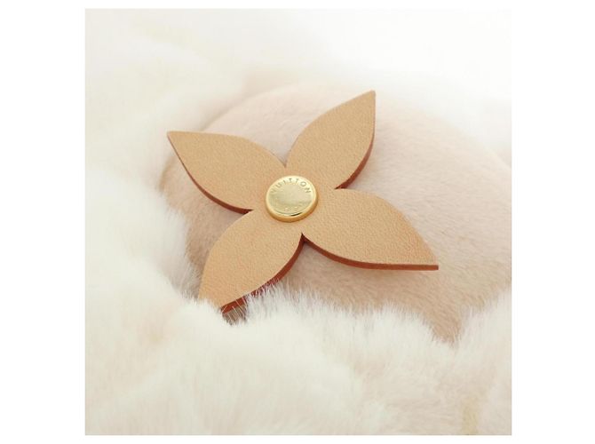 Doudou Vivienne en peluche Louis Vuitton Blanc Bleu Beige - vue 4