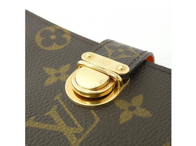 Louis Vuitton Monogram Agenda Koala PM R21015 Organizer Brown Grey - view 3