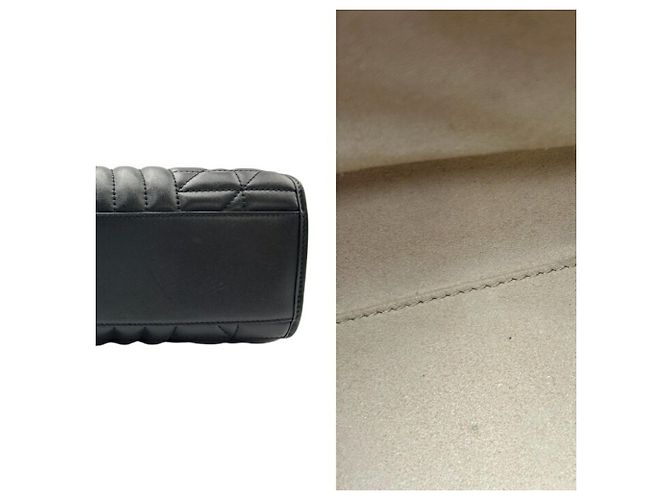 Borsa Tote Piccola Gucci GG Marmont Nero - vista 6