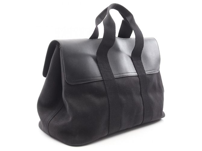 Hermès Borsa Hermes Valparaiso MM Nero - vista 3