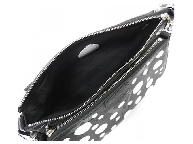 Louis Vuitton Monogram Empreinte Multi Pochette Accessori Nero - vista 8