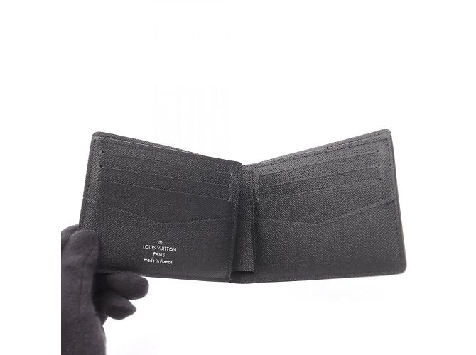 Portafoglio Slender Monogram Eclipse Reverse Bi-fold di Louis Vuitton Marrone - vista 4