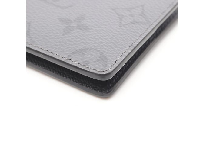 Portafoglio Slender Monogram Eclipse Reverse Bi-fold di Louis Vuitton Marrone - vista 8