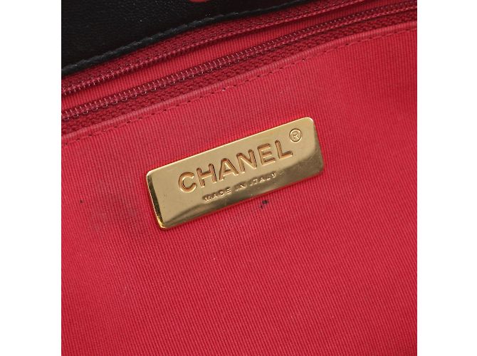 Borsa Tote Matelassé Chanel 19 Nero - vista 5