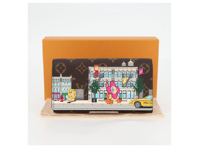 LOUIS VUITTON Monogram Vivienne Portefeuille Sarah Wallet M81608 LV Auth 124715M - vista 12