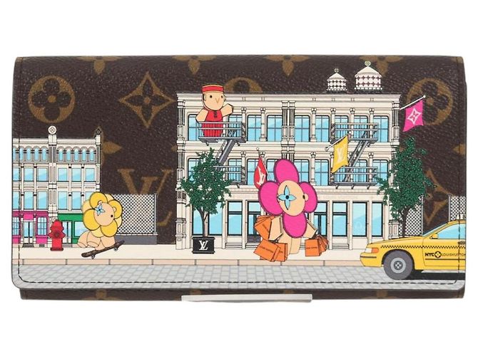 LOUIS VUITTON Monogram Vivienne Portefeuille Sarah Wallet M81608 LV Auth 124715M - vista 13