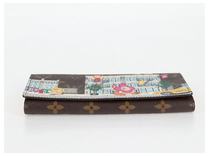 LOUIS VUITTON Monogram Vivienne Portefeuille Sarah Wallet M81608 LV Auth 124715M - vista 6