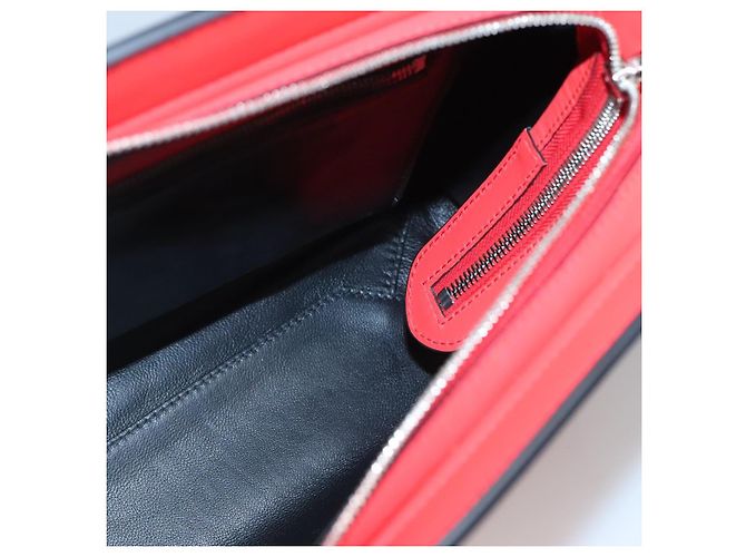 Borsa a mano in pelle BALENCIAGA Cable Shopper S 2way Rossa Argento 371177 Auth BD2212 Rosso - vista 20
