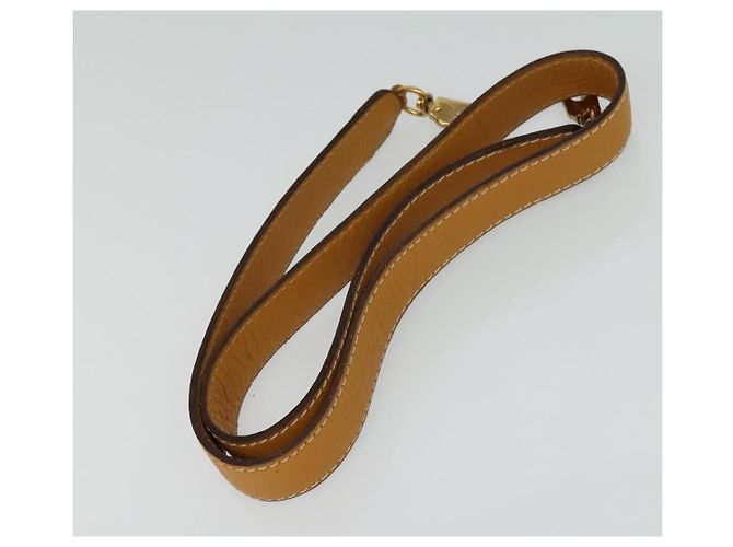Céline Borsa a mano CELINE in pelle 2 vie gialla Auth 124515 Giallo - vista 24