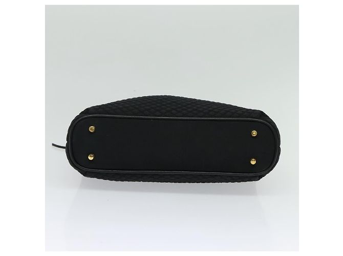 BALLY Borsa a Spalla a Catena Nylon Nero Oro Auth BD2129 D'oro - vista 5