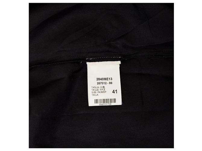 MSGM Black Silk Bowling Shirt - view 9
