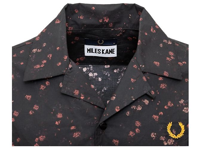Autre Marque Camicia stampata Fred Perry x Miles Kane Multicolore - vista 3
