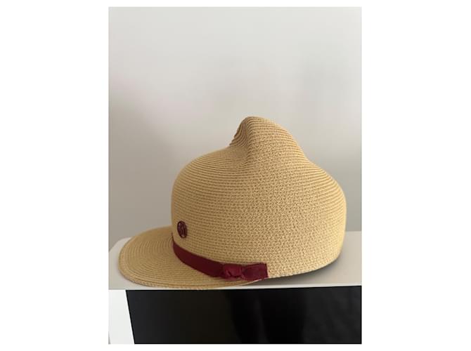 Cappello Maison Michel, Modello Jamie Beige - vista 2