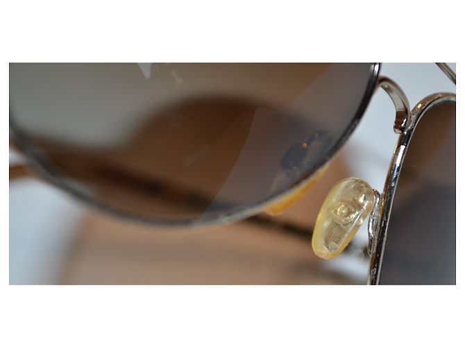 Occhiali da sole Chanel polarizzati oro D'oro - vista 7