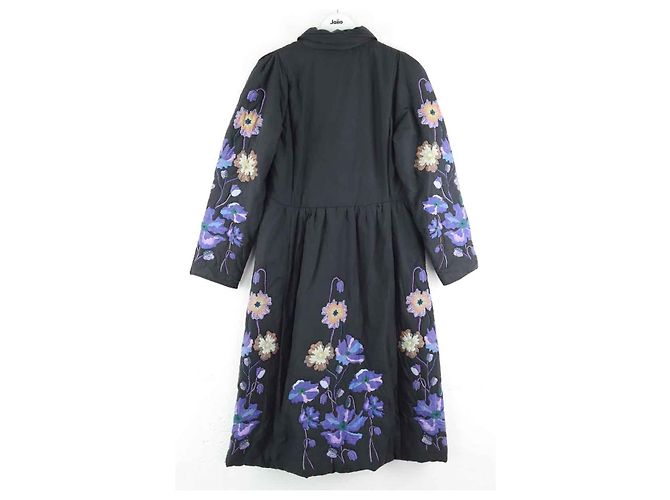 Roseanna Abrigo de algodón negro - vista 3