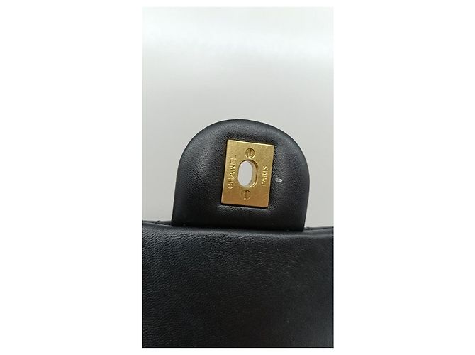 Wallet On Chain Chanel Mini Borsa a Soffietto Nera in Pelle Esotica Nero - vista 4
