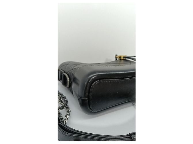Chanel Borsa hobo Gabrielle piccola Nero - vista 10