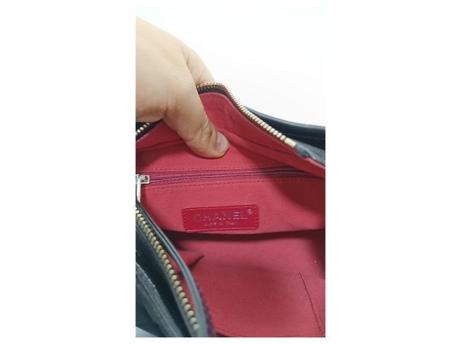 Chanel Borsa hobo Gabrielle piccola Nero - vista 6
