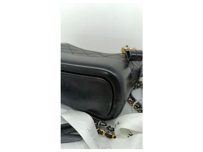 Chanel Borsa hobo Gabrielle piccola Nero - vista 9