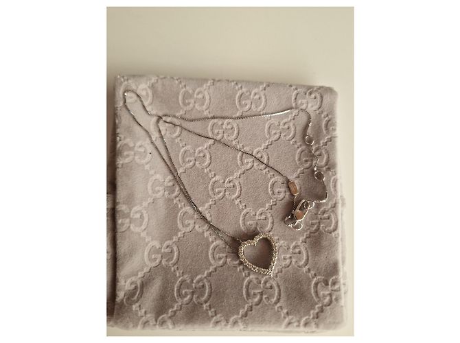 Gucci Tom Ford bianco e diamanti Argento - vista 10