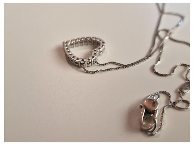 Gucci Tom Ford bianco e diamanti Argento - vista 8