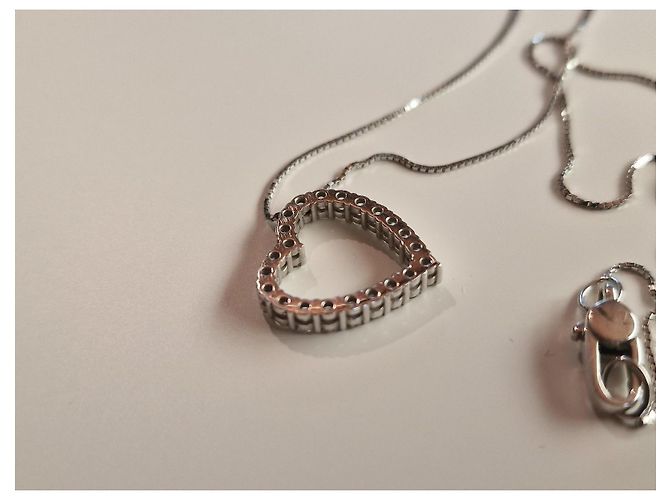 Gucci Tom Ford bianco e diamanti Argento - vista 9