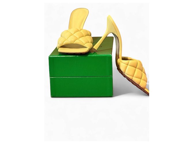 Infradito gialle Bottega Veneta LIDO Giallo - vista 6