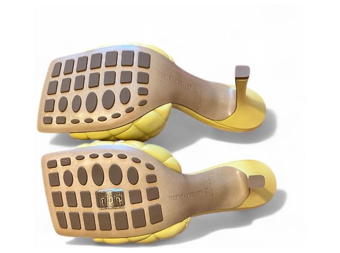 Infradito gialle Bottega Veneta LIDO Giallo - vista 8