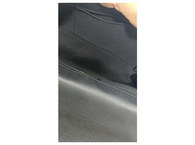 Boy Chanel Borsa I Go Chevron Pelle Nera Nero - vista 11