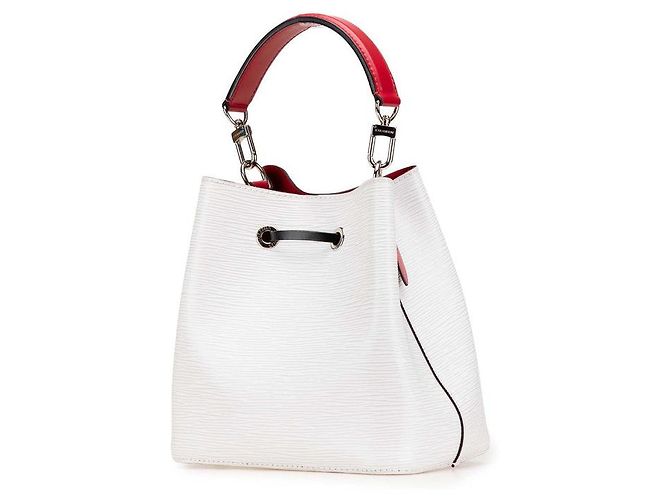 Bolsa 2 em 2 NéoNoé BB Epi da Louis Vuitton Branco - vista 2