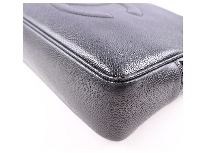 2.55 Borsa tote in pelle caviar nera Chanel Nero - vista 6