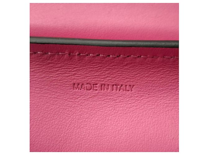 Borsa a tracolla Marni Pannier in pelle rosa Marrone - vista 6