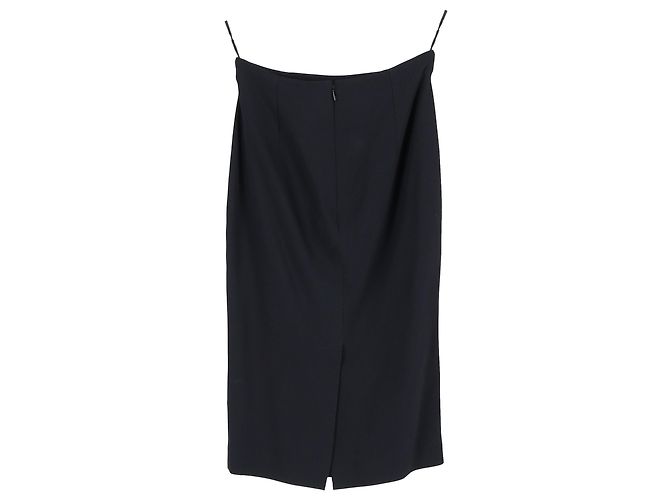Alexander McQueen Bleistiftrock aus schwarzem Polyester - Ansicht 2
