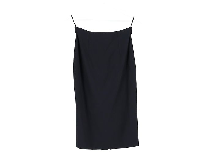 Alexander McQueen Bleistiftrock aus schwarzem Polyester - Ansicht 4